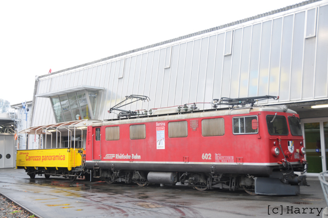 Ge 4/4 I 602
07.03.2012 Leihgabe ans Verkehrshaus Luzern
16.11.2015 zurück aus Verkehrshaus zur RhB
