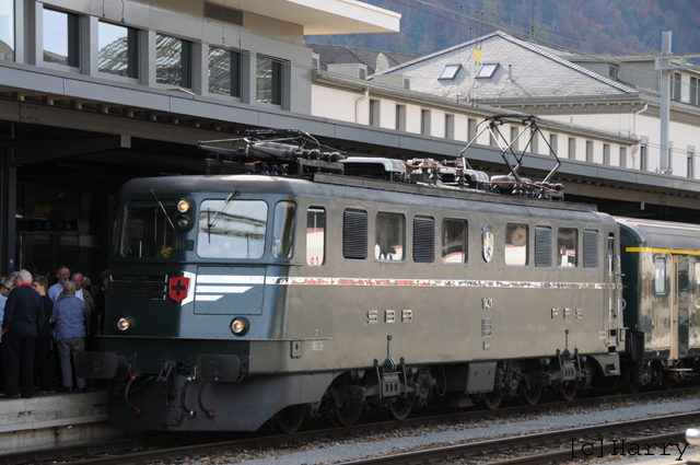 Ae 6/6 11421
26.10.2013 Ae 6/6 11421 in Chur

