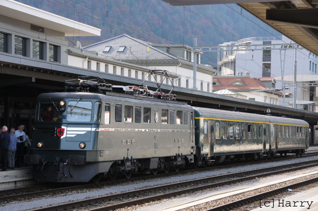 Ae 6/6 11421
26.10.2013 Ae 6/6 11421 in Chur
