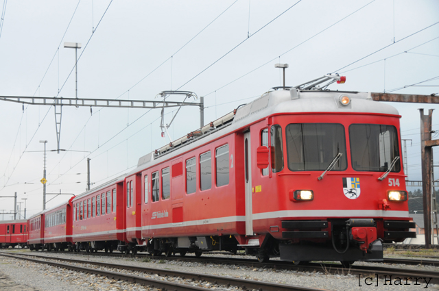 Be 4/4 514
20.12.2021 Verkauft an MGB
10.08.2022 Abgabe an Bahnmuseum Bergün
