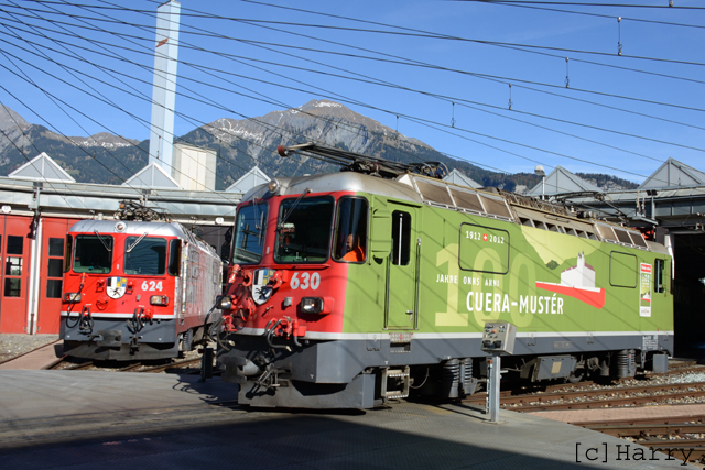 Ge 4/4 II 630 und 624
