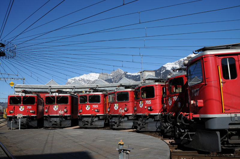 Ge 6/6 II 701, 702, 703, 704, 705, 706, 707
10.02.2021 Abbruch
