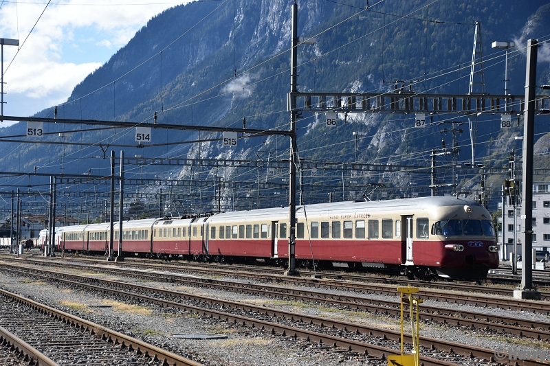 RAe TEE II 1053 nach Domat/Ems
