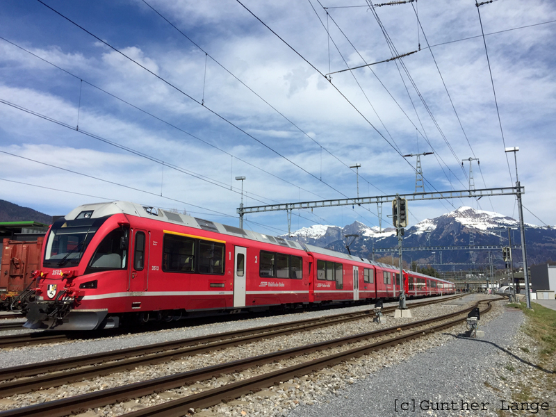 ABe 8/12 3513 und AGZ 5702
