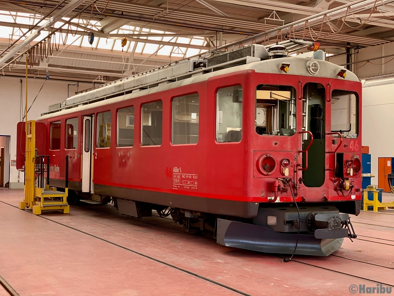 ABe 4/4 46
25.03.2021 Neuanstrich Historisch

