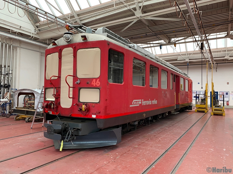 ABe 4/4 46
25.03.2021 Neuanstrich Historisch
