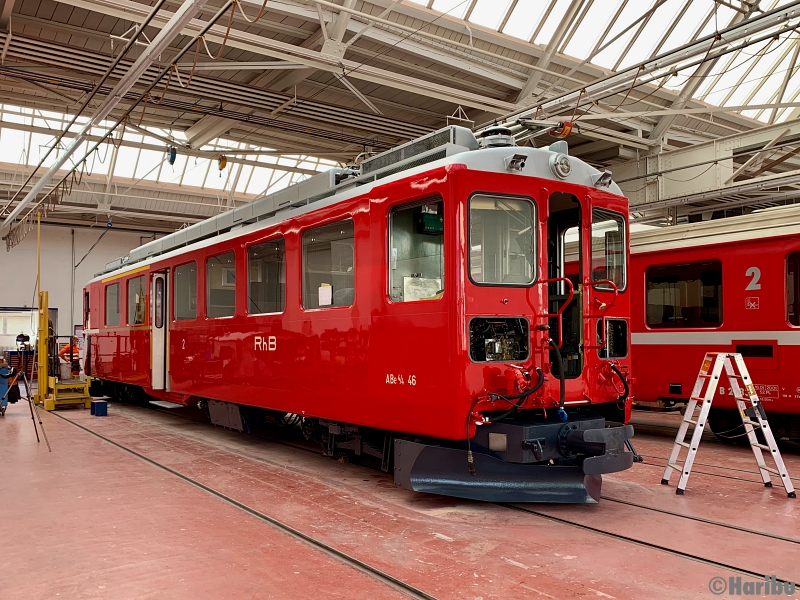 ABe 4/4 46
25.03.2021 Neuanstrich Historisch
