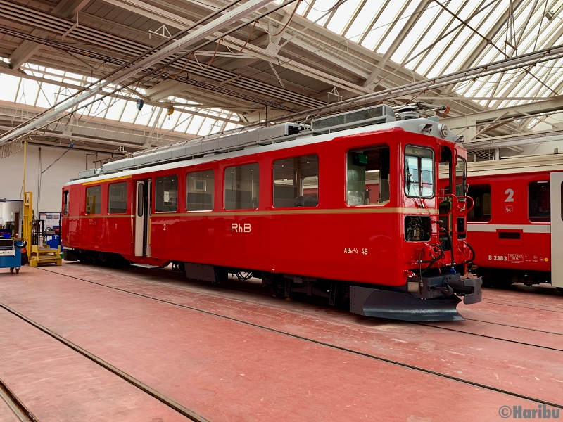 ABe 4/4 46
25.03.2021 Neuanstrich Historisch
