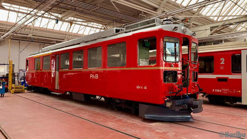 ABe 4/4 46
25.03.2021 Neuanstrich Historisch
