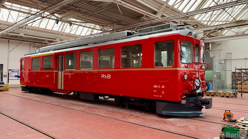 ABe 4/4 46
25.03.2021 Neuanstrich Historisch
