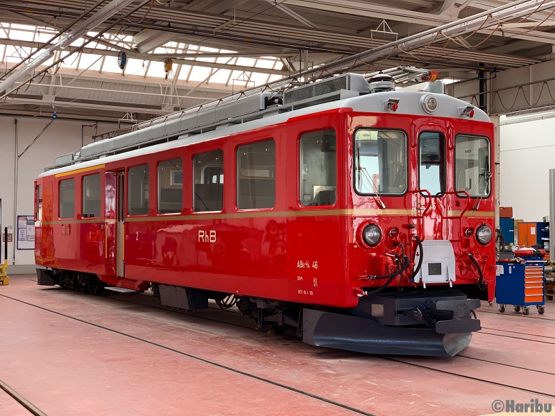 ABe 4/4 46
25.03.2021 Neuanstrich Historisch
