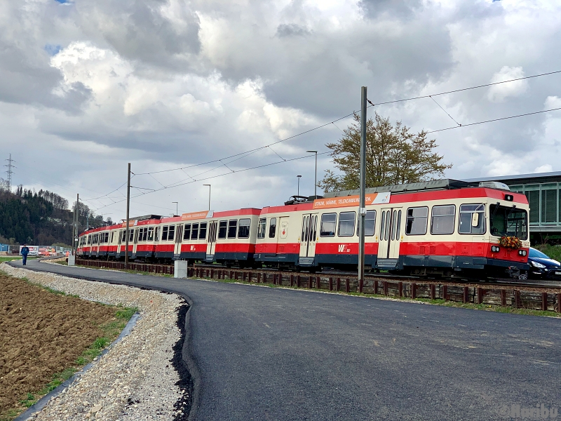 06.04.2021 Abgestellte Züge der WB in Bad Bubendorf

