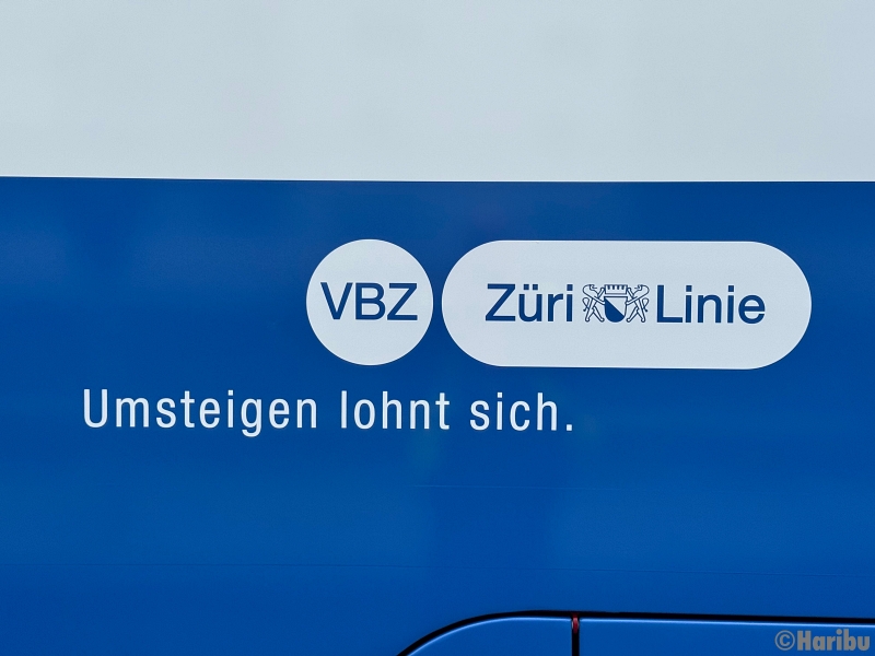 14.04.2026 Neue Werbung: VBZ Züri Linie
