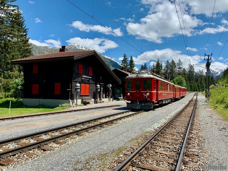 ABe 4/4 501, A 1251, B 2302
12.06.2020: Testfahrt nach Revision von Landquart nach Davos und zurück.
