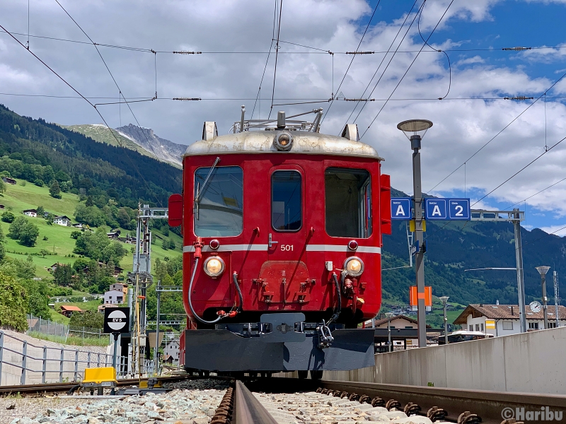 ABe 4/4 501, A 1251, B 2302
12.06.2020: Testfahrt nach Revision von Landquart nach Davos und zurück.
