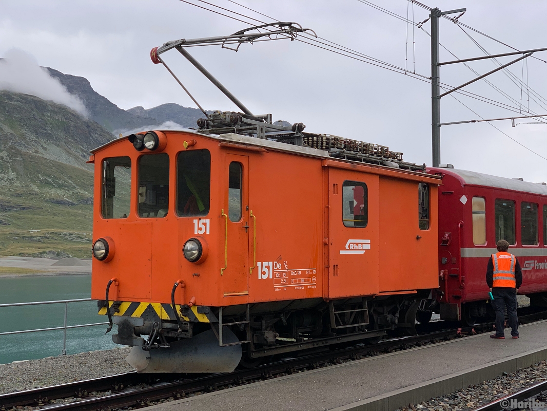 De 2/2 151
23.03.2023 Ausrangiert, Verkauf an Club 1889 / Wohlis Kutschbetrieb Pontresina
