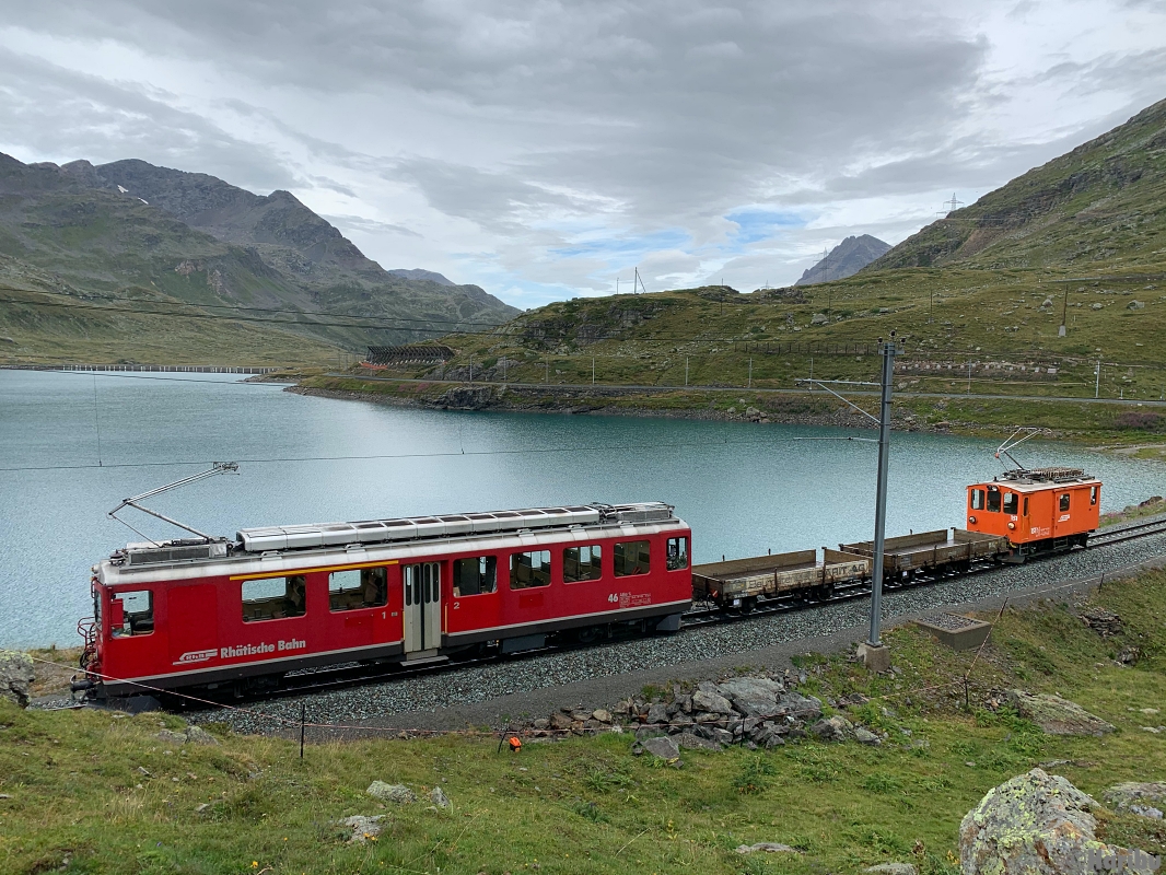 ABe 4/4 46, De 2/2 151
23.03.2023 Ausrangiert, Verkauf an Club 1889 / Wohlis Kutschbetrieb Pontresina

