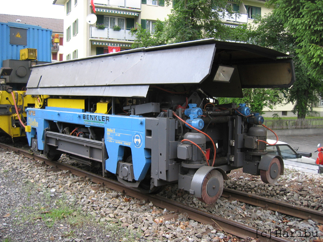 Walter II zu Tm 2/2 1 Schienenschleifzug
