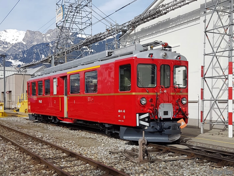 ABe 4/4 46
25.03.2021 Neuanstrich Historisch
